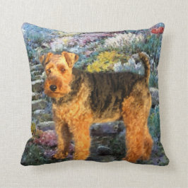 Welsh Terrier Art Kissen
