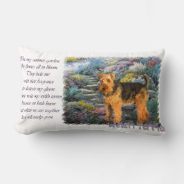 Welsh Terrier Art Lendenkissen