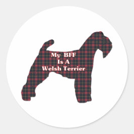 Welsh Terrier BESTE FREUNDIN Sticker