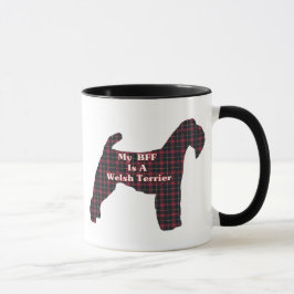 Welsh Terrier BESTE FREUNDIN Tasse