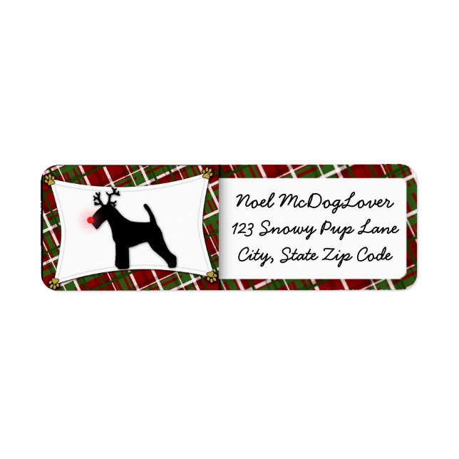 Welsh Terrier Christmas (Vorne)