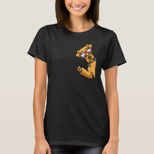 Welsh Terrier Dog Welshie von der Seite mit der So T-Shirt