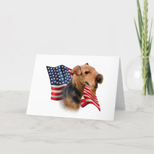 Welsh Terrier Flag Karte