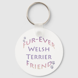 Welsh Terrier Furever Friend Schlüsselanhänger