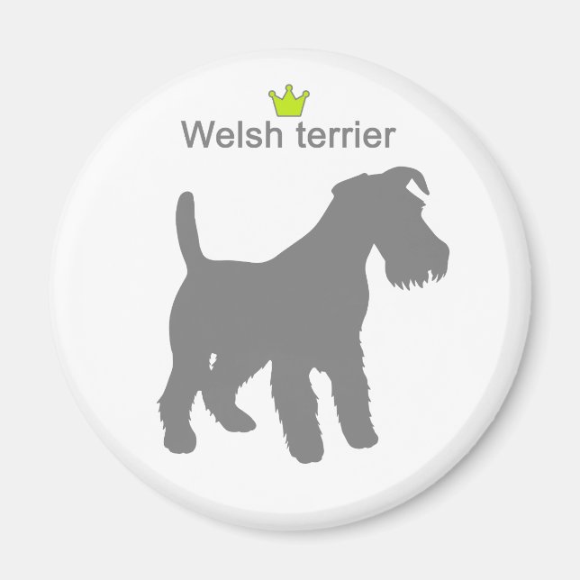 Welsh terrier g5 magnet (Vorne)