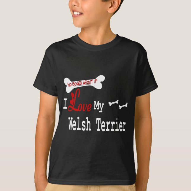 Welsh Terrier Geschenke T-Shirt (Vorderseite)