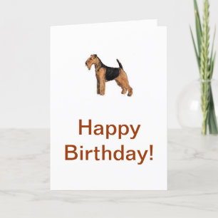 Welsh Terrier Karte