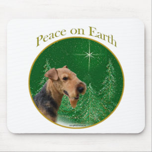 Welsh Terrier Peace Mousepad