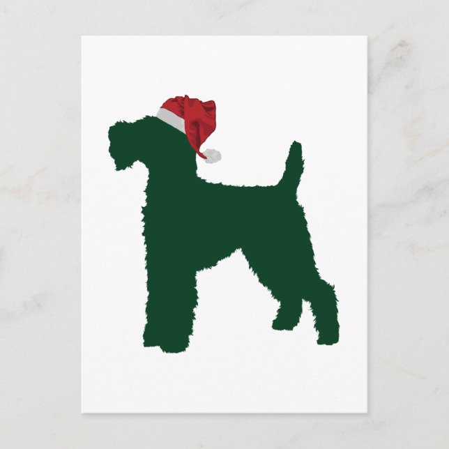 Welsh Terrier Postkarte (Vorderseite)