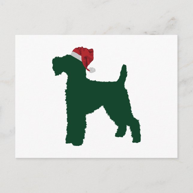 Welsh Terrier Postkarte (Vorderseite)