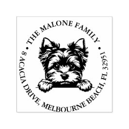 Welsh Terrier Puppy Personalisiert Theme Permastempel