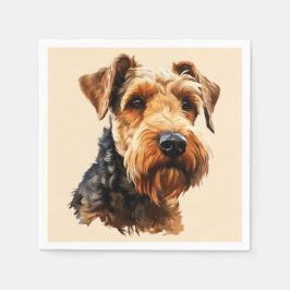 Welsh Terrier Serviette