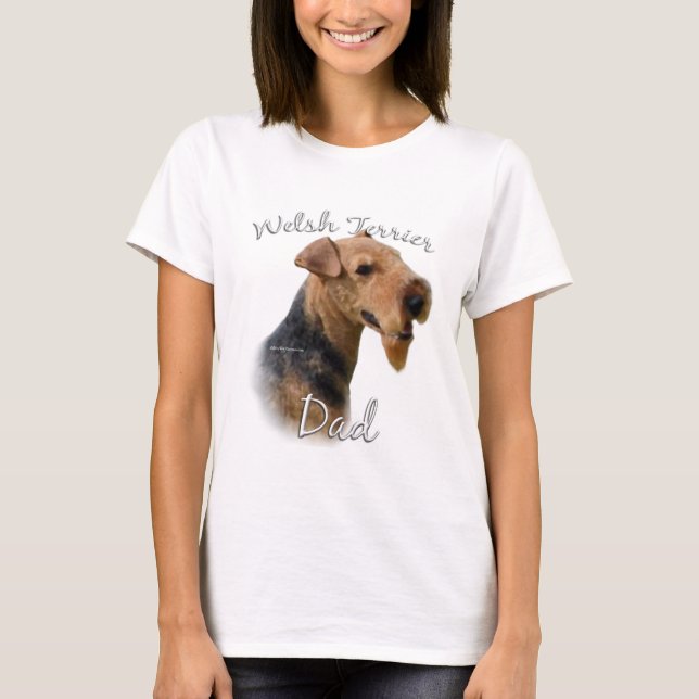 Welsh Terrier Vater 2 T-Shirt (Vorderseite)