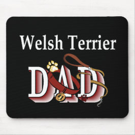 Welsh Terrier Vater Geschenke Mousepad