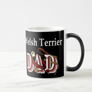 Welsh Terrier Vater Geschenke Verwandlungstasse