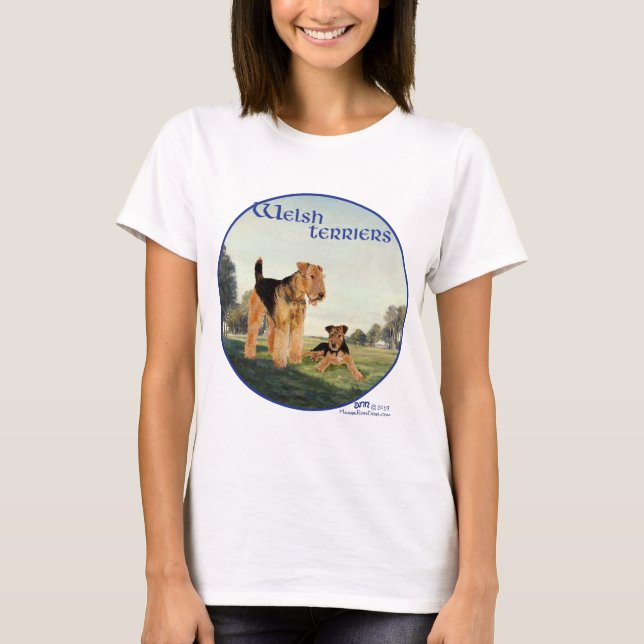 Welsh Terriers T-Shirt (Vorderseite)