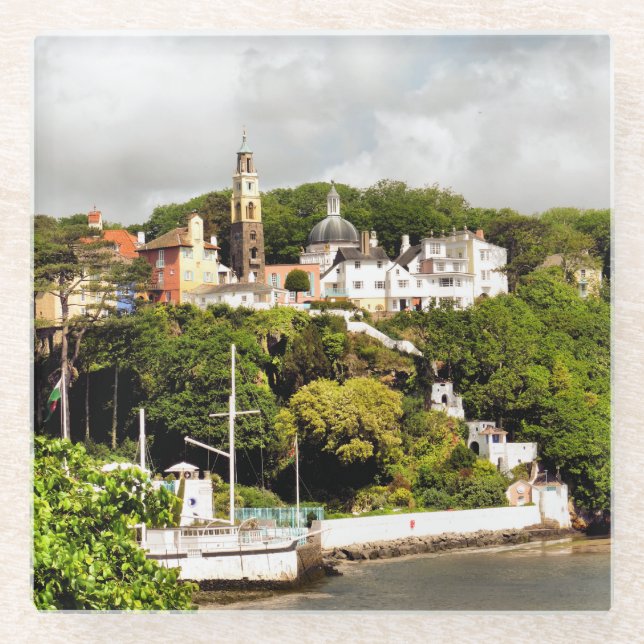 WELSH VILLAGES GLASUNTERSETZER (Vorderseite)