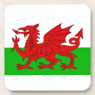 Welsh / Wales Flag - Cymru High Quality Image Getränkeuntersetzer