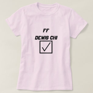 Welsh Word ff dewis chi T-Shirt