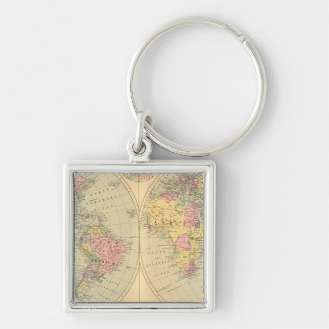 Welt 10 schlüsselanhänger (Vorne)