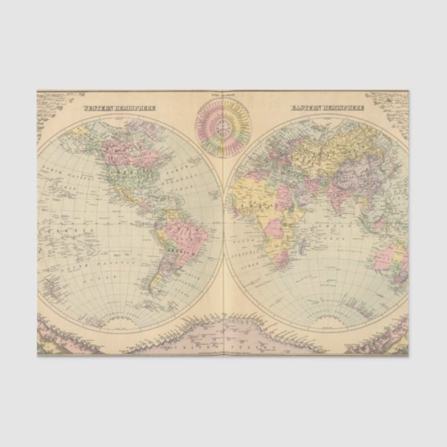 Welt 10 seidenpapier (Vorderseite)