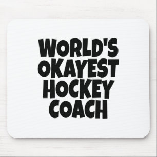 Welt#39;s der oberste Hockeytrainer Mentor Coachi Mousepad