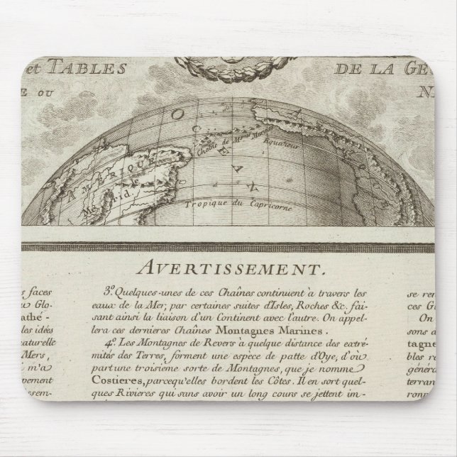 Welt 3 mousepad (Vorne)