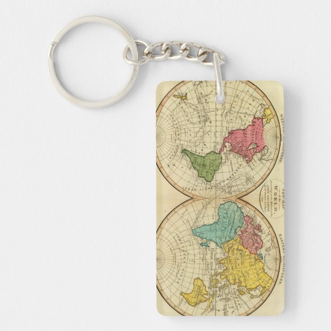 Welt 3 schlüsselanhänger (Vorderseite)