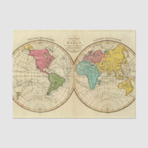 Welt 3 seidenpapier
