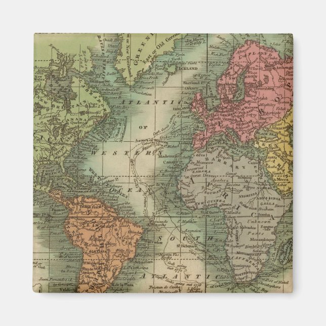 Welt 4 magnet (Vorne)