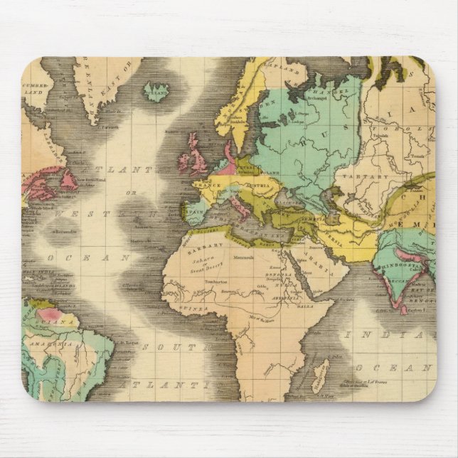 Welt 6 mousepad (Vorne)