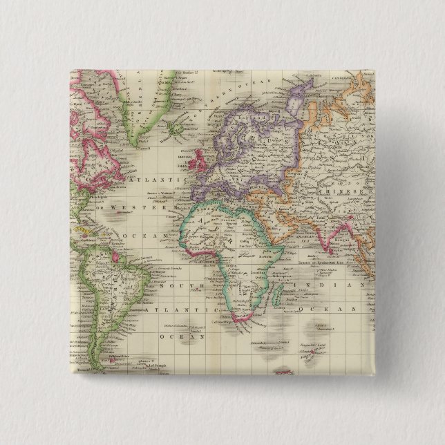 Welt 9 button (Vorderseite)