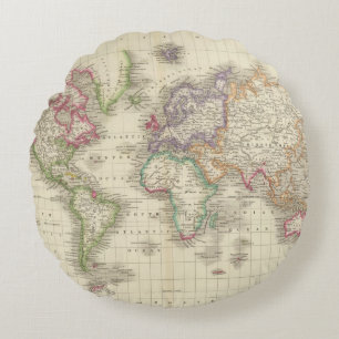 Welt 9 rundes kissen