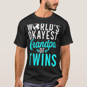 Welt abgesegnet Opa von Twins Twin Opa T-Shirt