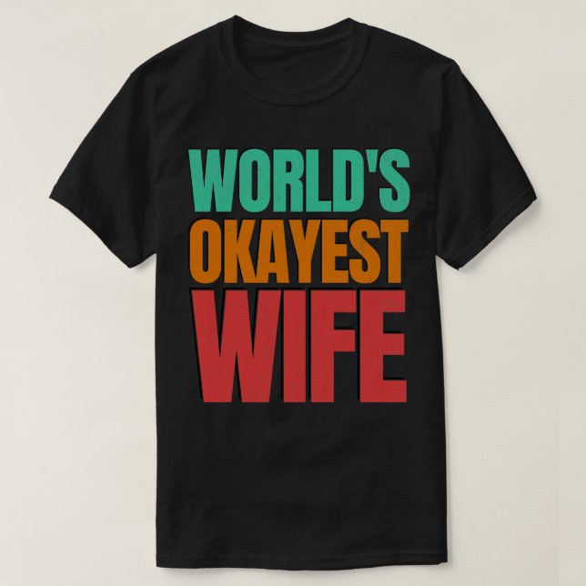 Welt-Absprache-Ehefrau T-Shirt (Design vorne)