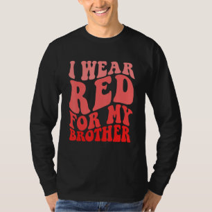 Welt-Aids-Tag Bewusstsein Kostüm trage ich rot für T-Shirt