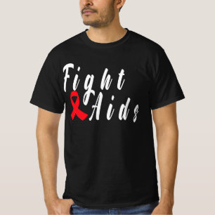 Welt-Aids-Tag, Dezember Bewusstsein, HIV-Krieger,R T-Shirt