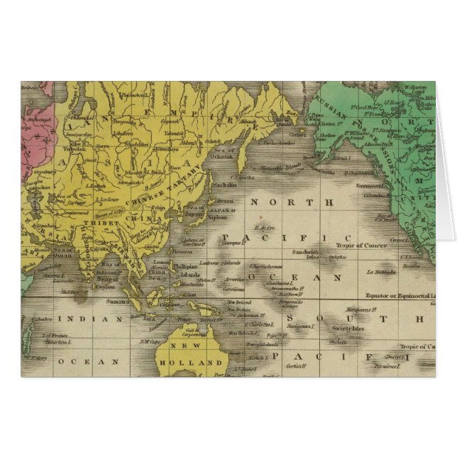 Welt auf der Projektion von Mercator (Vorderseite (Horizontal))