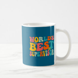 Welt-Aufseher - groovy Manager Supervisor Kaffeetasse