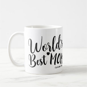 WELT BESTE MOM Geburtstag Personalisierter Benutze Tasse