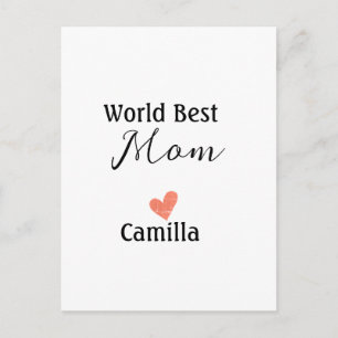 Welt beste Mutter, frohen Muttertag, Oma namheart Feiertagspostkarte
