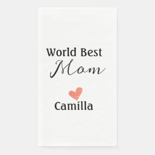 Welt beste Mutter, frohen Muttertag Oma namheart Serviette
