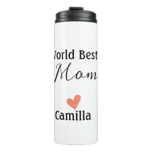 Welt beste Mutter, frohen Muttertag Oma namheart Thermosbecher