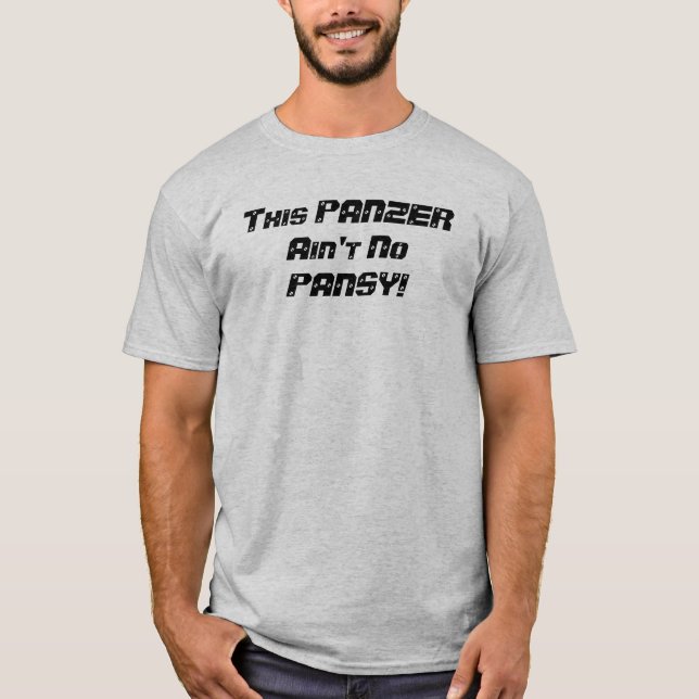 Welt der Behälter: Panzer T-Shirt (Vorderseite)