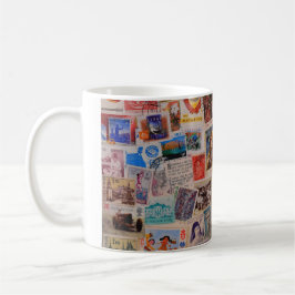Welt der Briefmarke - Kaffee-Tasse Kaffeetasse