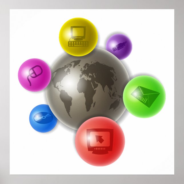 Welt der Computer Poster (Vorne)