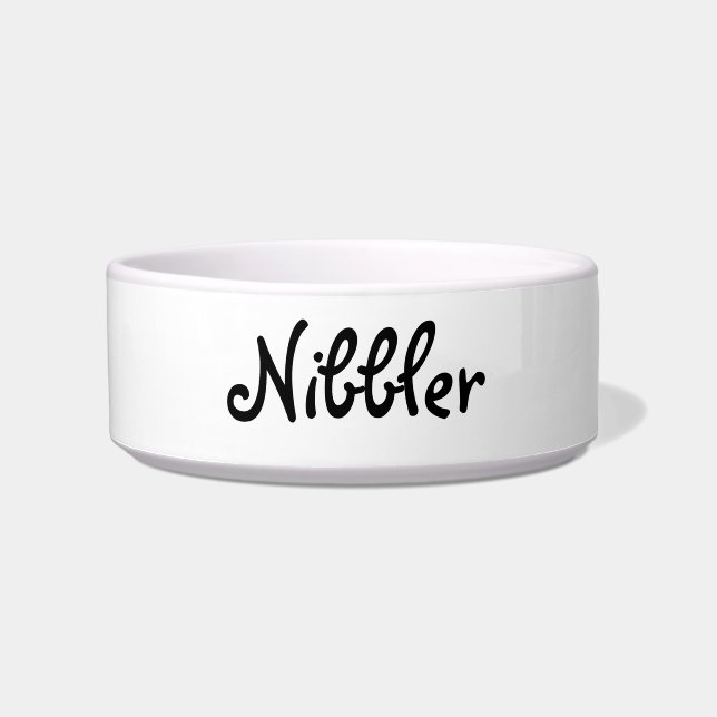 Welt der Hunde Wörter Essen und trinken Schüssel (Vorderseite)