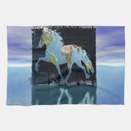 Welt der isländischen Pferde Geschirrtuch