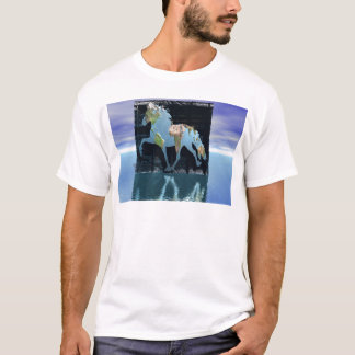Welt der isländischen Pferde T-Shirt