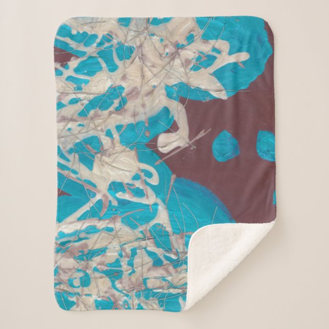 Welt der Liebe Sherpa Blanket Sherpadecke (Vorderseite)